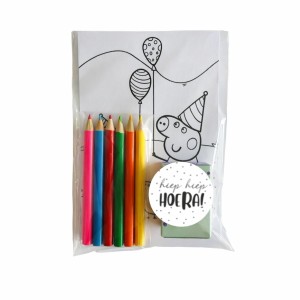 Varkentje Kleurplaatje Traktatie