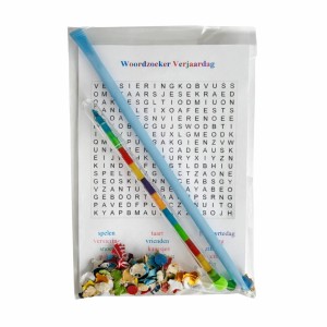 Woordzoeker Traktatie