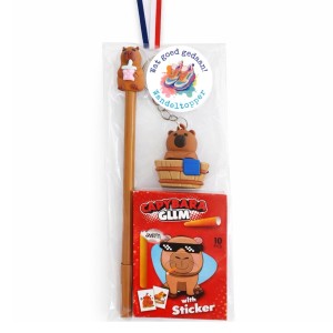 Capybara Sleutelhanger Vierdaagse Cadeautje