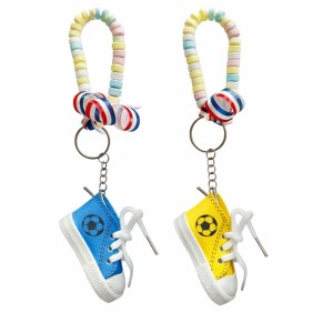 Snoepketting met Voetbal Schoen Sleutelhanger