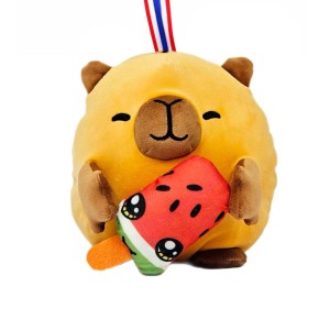 Capybara met ijsje Knuffel