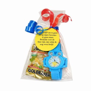 Horloge Afscheid Traktatie