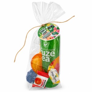 IJsthee juffencadeautje – Fuze Tea met snoep