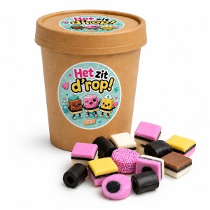 Het Zit d'rop Zorg Cadeautje - Engels Drop