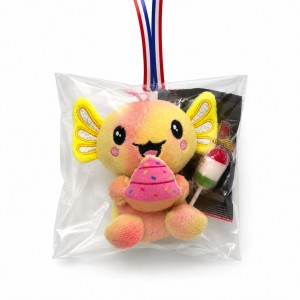 Axolotl Knuffel Vierdaagse Cadeautje met Snoep