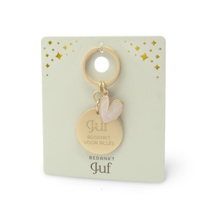 Juffencadeautje Sleutelhanger Bedankt Juf