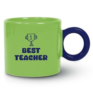 Beker Best Teacher Groen