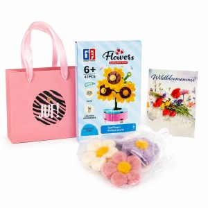    Groei Cadeautje Juf in Luxe Cadeautasje