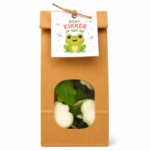 Daar Kikker je van Op – Snoepcadeau 150 gram