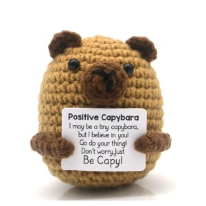Positieve Capibara Gehaakt 7 cm