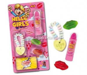 Snoep: Hello Girls Snoepset 24,5 gram