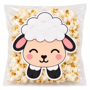 Popcorn traktatie schaap