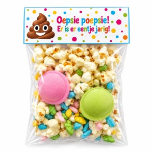 Poep Traktatie Popcorn met Manna & UFO's – DIY