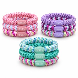 Gevlochten haarbandjes – set van 3 – ook als armbandje