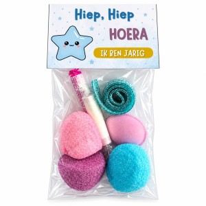 Snoepzakje in Stitch kleuren 