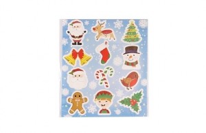 Stickervel Kerst