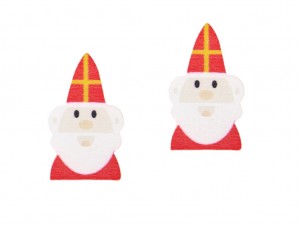 Sinterklaas op plakker